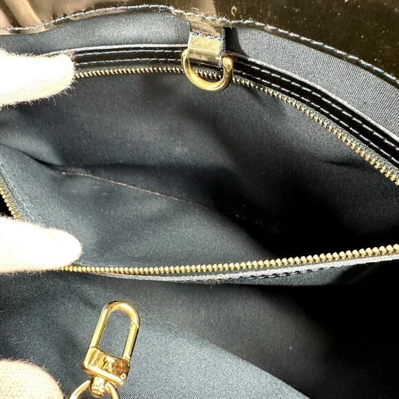 LOUIS VUITTON MonogramVernis WilsherePM Bag Tote Bag Hand Bag - Picture 10 of 16